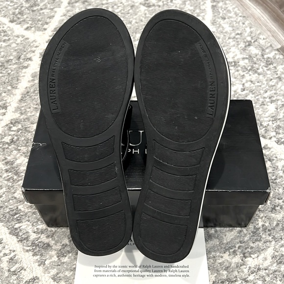 🖤 Ralph Lauren Rosalind Black Sandals in Size 6! - Picture 5 of 9